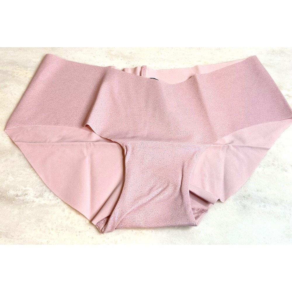 VICTORIA'S SECRET Panty XS Sexy Illusions Shimmer No Show Raw Cut Hiphugger
